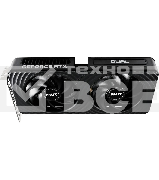 Видеокарта Palit PA-RTX 5050 DUAL 8Gb RTX 5050 8Gb 128bit GDDR6 PCI-E 5.0 2317/20000 HDMIx1 DPx3 HDCP Ret