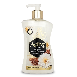 Жидкое мыло жемчужное Active 450 мл. С дозатором. Орхидея и корица (511801639)