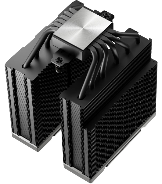 Кулер для процессора DEEPCOOL AK620 G2 DIGITAL NYX LGA1851/1700/1200/115X/AM5/AM4 (8шт/кор, TDP 260W, PWM, DUAL Fan 120мм, 6 тепл. трубок, Copper Base, черный) RET (R-AK620G2-BKNNMN-GJD-1)