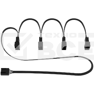 Кабель Arctic Cooling ARCTIC 4-Pin Fan Splitter Cable (Разветвитель для корпусных вентиляторов) to 4-x PWM Fan (701655) OEM
