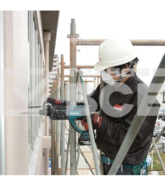 Перфоратор Makita DHR202Z аккумуляторный SDS+ DHR202Z 18В,Li-ion,3реж,1.9Дж,0-4000у\м,3.5кг,чем,подсв,б\акк и з\у,совмест с 4А·ч Li-ion