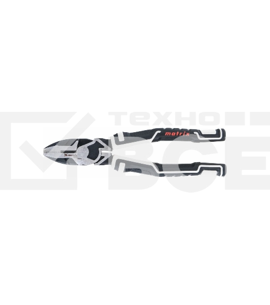 Плоскогубцы комбинированные Matrix 210 мм, усиленная система, PRO