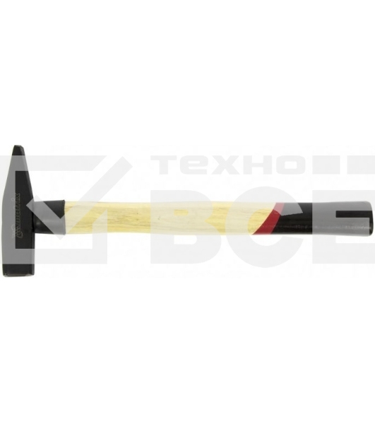 Молоток слесарный Matrix 400 г, квадратный боек, деревянная рукоятка