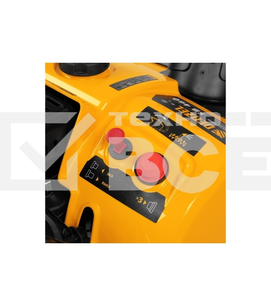 Бензиновая снегоуборочная машина Denzel SB 460, 99cc, ручной старт