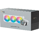 Система охлаждения Ocypus Sigma L36 WH ARGB, 360мм, LCD Pump 2.4', 3x120мм ARGB fans, LGA115X/1200/1700/18XX, AM4/AM5, фото2