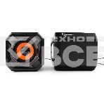 Акустическая система 2.0 Gembird SPK-405, пассив. излучатели, черный, 5 Вт, рег. громкости USB-питание, фото5