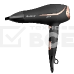 Фен BRAYER BR3000BN черный/розовое золото, 2200 Вт, компактный, фото 1