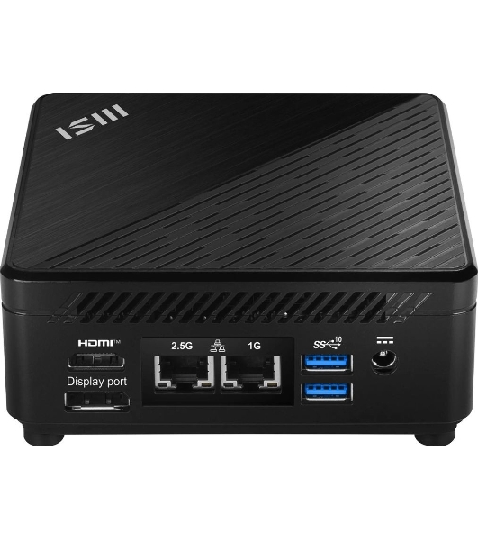 Неттоп MSI Cubi 5 1M-615XRU Core 7 150U (1.8) 16Gb SSD1Tb Graphics CR без ОС 2xGbitEth WiFi BT черный (9S6-B0A821-615)