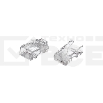 Коннектор VCOMRJ-45 (8P8C) для UTP кабеля 5 кат. <VNA2200-1/20> 20 шт в пакете, фото 1