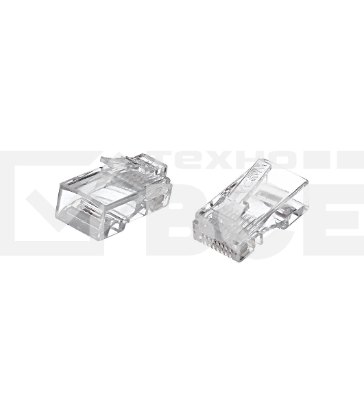 Коннектор VCOMRJ-45 (8P8C) для UTP кабеля 5 кат. <VNA2200-1/20> 20 шт в пакете