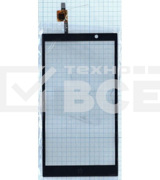 Сенсорное стекло (тачскрин) для HP Slate 6 VoiceTab, черное