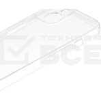 Чехол (клип-кейс) BoraSCO для Apple iPhone 15 прозрачный (72413), фото5