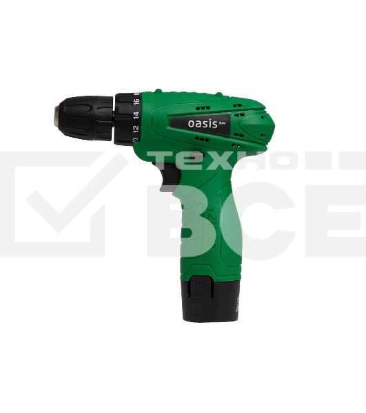 Дрель-шуруповерт Oasis AS-12V Eco (J) 201, Аккумуляторная, 12В