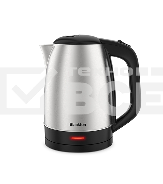 Чайник Blackton Bt KT1720SW черный/стальной, Мощность: 1800 Вт, Oбъем: 1.7 л