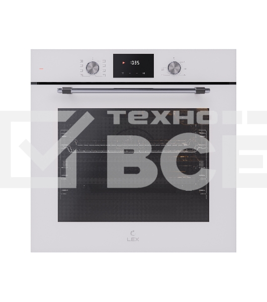 Электрический духовой шкаф LEX EDP 680 WH MAX, встраиваемый, белый