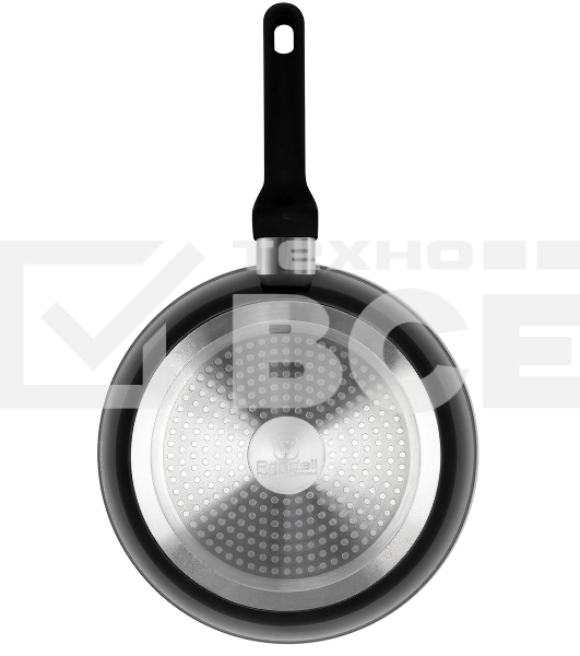 Сковорода Rondell Midnight RDA-1237, 24 см, без крышки, черный