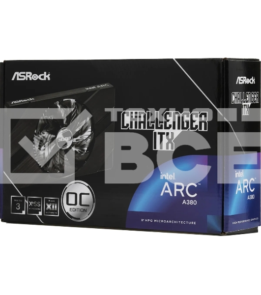 Видеокарта Intel Arc A380 Challenger ITX 6G OC