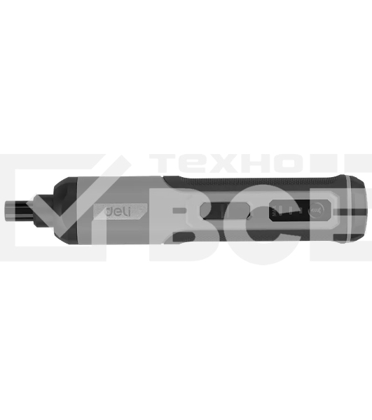 Отвертка аккумуляторная Deli DC160, (4В, 2А*ч, 5Нм, 300об/мин, Type-C, набор бит 24 шт, пласт. кейс)