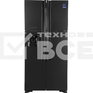 Холодильник Hitachi R-W660PUC7 GGR серый двухкамерный 396/144л морозилка сверху No Frost, Side by Side