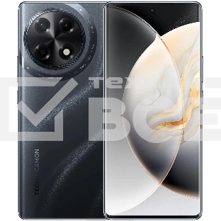 Смартфон Tecno CAMON 30S, 6/128Gb, черный