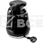 Чайник Centek CT-0019, 1100Вт стекло, черный и серебристый, фото6