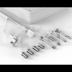 Вентилятор для корпуса ID-COOLING AF-1230-W белый, 120 мм, 2000 об/мин, 31.1 дБ, 4 pin, фото2