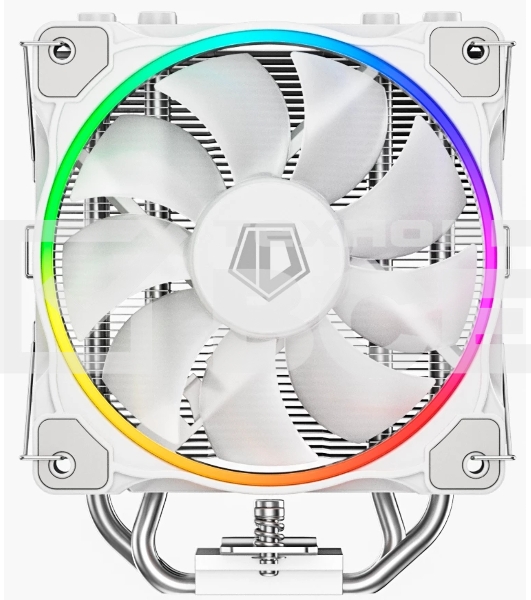 Кулер для процессора ID-COOLING SE-214-XT ZF белый 120мм алюминий+медь 1600rpm 28.5db 4-pin 180W 150мм