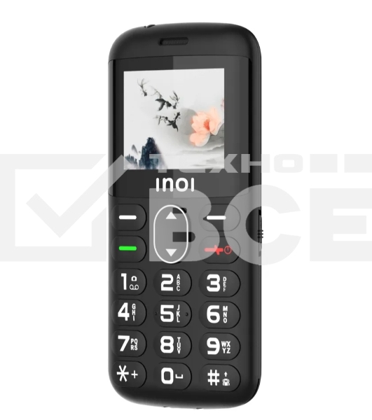 Мобильный телефон INOI 148 Senior 4G черный