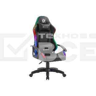 Кресло игровое Defender Factor X RGB, черный, класс 2, PU