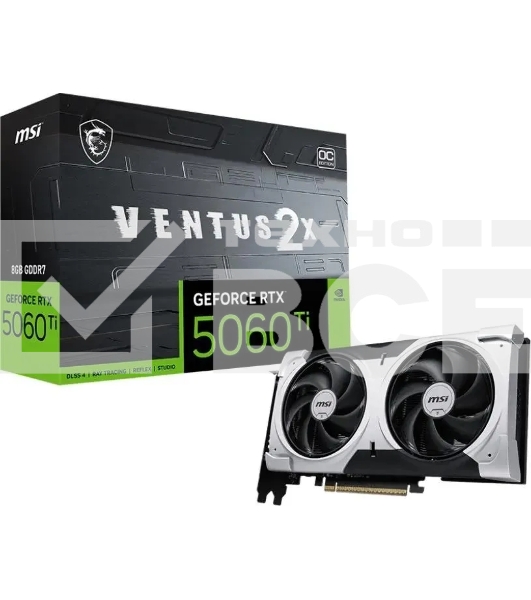 Видеокарта MSI GeForce RTX 5060 8G VENTUS 2X OC