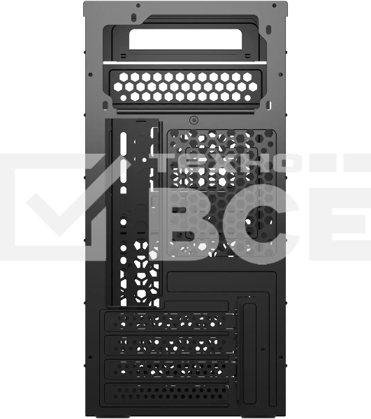 Компьютерный корпус Digma DCC-MN306 черный без БП mATX 1x80мм 1x92мм 2x120мм 2xUSB 2.0 1xUSB 3.0 audio