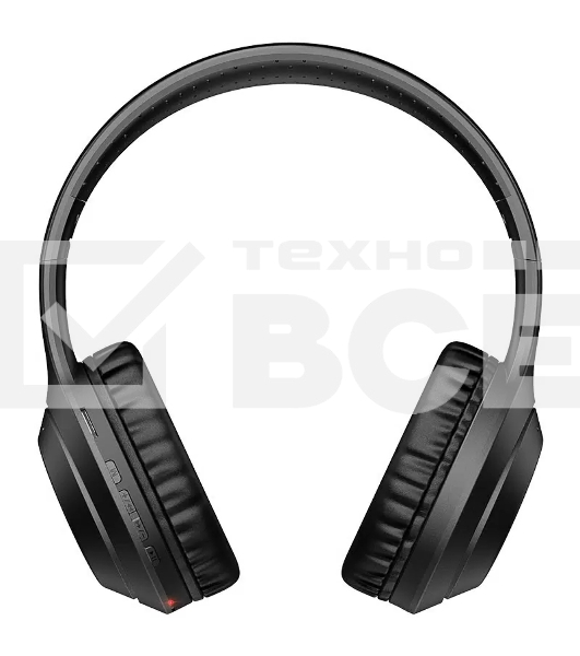 Беспроводные/проводные наушники HOCO W30 FUN MOVE черный, накладные, Bluetooth + проводной, до 8 ч.