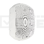 Акустическая система Intrend ITSPK-MSK8-W двухполосная, корпусная: 8'СЧ, 1.5'ВЧ, 12.5Вт/25Вт/50Вт/100Вт 100V/70V/8Ом, IP66. Корпус полипропилен, алюминиевый гриль. Цвет белый. Крепление в комплекте. (в упаковке 2шт, цена указана за 1шт), фото6