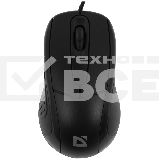 Мышь проводная Defender Standard MB-580 черный, 1000 dpi, USB, кнопки - 3