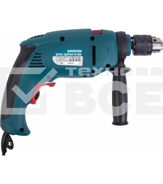 Дрель ударная Кратон PD-850 850Вт ключевой реверс (3 02 01 010)