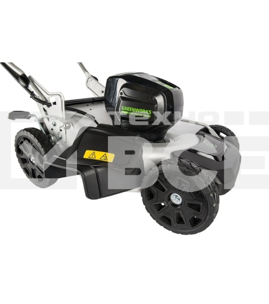 Газонокосилка аккумуляторная GreenWorks GС82LM46 82V, 46 см, бесщеточная, без АКБ и ЗУ (2502407)