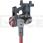 Пылесос вертикальный Kitfort КТ-5539 красный/серый, питание от аккумулятора, 225 Вт, уборка сухая, пылесборник 0,6 л, фото2