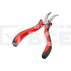 Длинногубцы Matrix Mini, 130 мм, никелированные, изогнутые, авторазжим, двухкомпонентные рукоятки, фото7