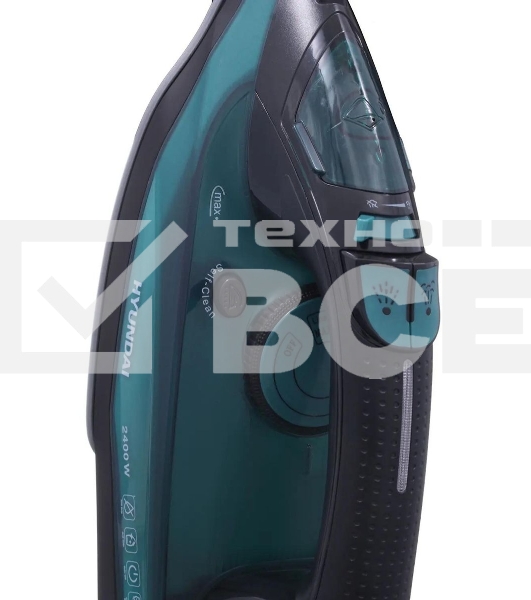 Утюг Hyundai H-SI01124 2600Вт черный/зеленый