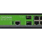 Коммутатор Digma DSP708G-2S-T135, 8×1 Гбит/с + 2×1 Гбит/с SFP, управляемый, фото4