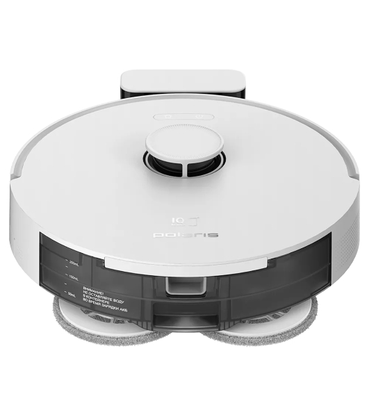 Робот-пылесос Polaris IQ Home PVCR 4750 белый, 5000 мAч Li-ion, уборка сухая/влажная, пылесборник контейнер 0,22 л