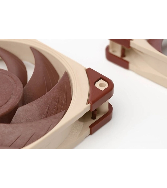 Вентилятор корпусной Noctua NF-A12x25 PWM, 120 мм, 450-2000 об/мин, 22.6 дБ, 4-pin PWM, без подсветки
