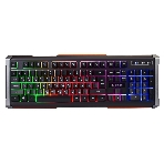 Клавиатура Oklick 710G черный/серый USB Multimedia, фото 1