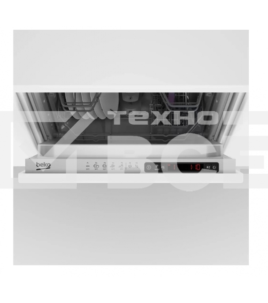 Встраиваемая посудомоечная машина Beko BDIS15060, белый, 44.8 см, 10 компл., 49 дБ, класс A