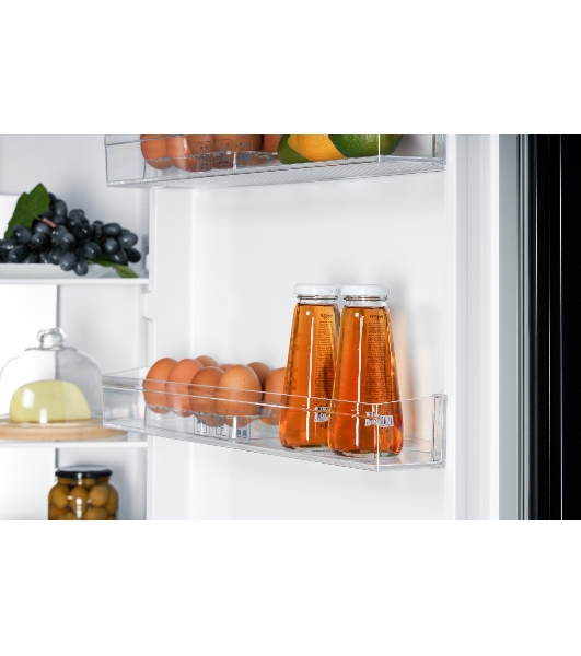 Холодильник Nordfrost RFC 390D NFGB черное матовое стекло двухкамерный 240/95л морозилка снизу