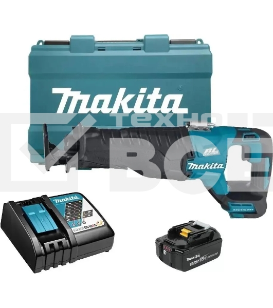 Сабельная пила Makita DJR187RT 18Вт аккум. 3000ход/мин ДА