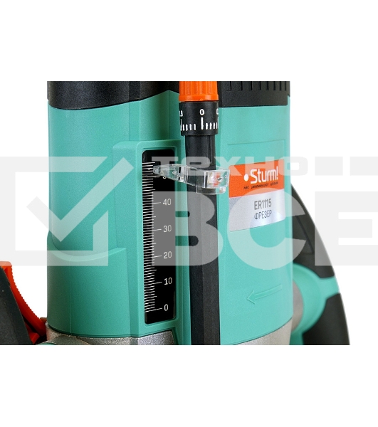Фрезер Sturm! ER1115 1500 Вт, 16000-30000 об/мин, цанга 6 мм, 8 мм ЛИТАЯ ОПОРА (АЛЮМИНИЙ).