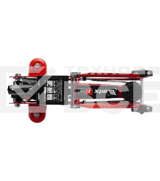 Домкрат гидравлический подкатной MTX 2т, 135-320мм 51082