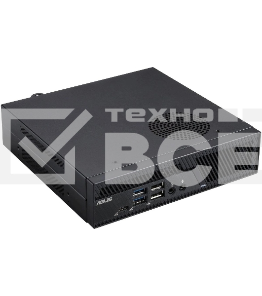 Неттоп Asus PB63-B-BP069MD PG G7400 (3.7) UHDG noOS GbitEth WiFi BT 120W черный (90MR0122-M00250)