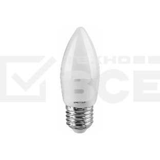 Лампа светодиодная ОНЛАЙТ 61130 OLL-C37-8-230-6.5K-E27-FR